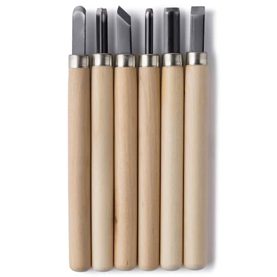 Make Market; 6 Packs: 6 ct. (36 total) Wood Carving Knife Set by Make Market®; Category:Wood Burning & Carving; Image:1